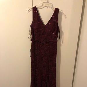 Burgundy Dress size medium/large